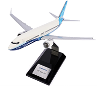 Modèle d'avion Boeing Unified 737 MAX 8 à l'échelle 1:144, modèle de jouet