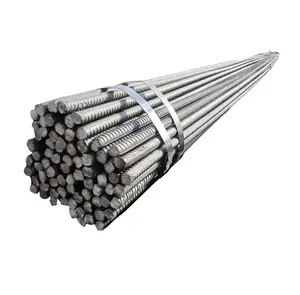 Factory Price Reinforcing HRB400 Steel Bar Deformed Iron Rods for Construction Materials