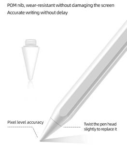 Gen 2 1 Aluminio 1St Pens Usa Sensible a la presión 2Nd 1Generacion Stylus Pencil <span class=keywords><strong>para</strong></span> <span class=keywords><strong>Ipad</strong></span> <span class=keywords><strong>9</strong></span> Generation - Product Image 6