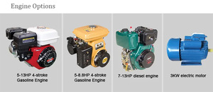 Bétonnière à essence de 500 L, capacité de 500 litres - Product Image 4