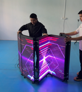 Stand DJ pliable, cabine DJ pliable portable, façade DJ pliable, écran LED P3.91 pour club, <span class=keywords><strong>location</strong></span> avec flight case - Product Image 5