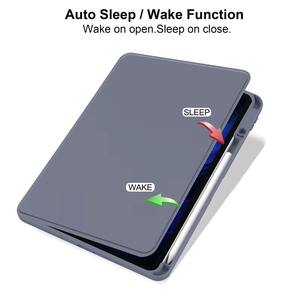 Funda de soporte de cuero giratorio de 360 ° para <span class=keywords><strong>Xiaomi</strong></span> 6/Redmi <span class=keywords><strong>Pad</strong></span> 10,6 "/<span class=keywords><strong>iPad</strong></span> Air <span class=keywords><strong>5</strong></span>, funda acrílica a prueba de golpes, soporte multidispositivo - Product Image 3