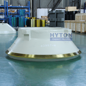 HT-406053 SX /456822 SX Kegel brecher tragen Teile Schüssel Liner konkav und Mantel für KPI-<span class=keywords><strong>JCI</strong></span> Rock Mining Maschine - Product Image 5