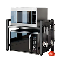 Étagère de Rangement Multi-Niveaux pour Comptoir, Gros, pour Four Domestique, Cuiseur à Riz, Ustensiles de Cuisine, Vaisselle et Four à Micro-Ondes