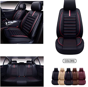 Housses de siège de voiture en cuir personnalisées, couvre-siège de luxe pour véhicule universel, 2022 - Product Image 6