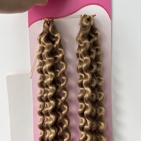Extensions de cheveux synthétiques pour tresses au crochet, Ondes océaniques, Ondes profondes, Ondes aquatiques, Boucles afro souples, Cheveux bouclés Gogo pour femmes