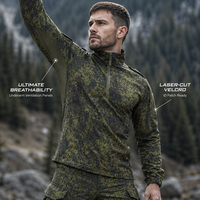 Ensemble de 3 pièces de tenue d'entraînement extensible L5.0 EMR numérique russe personnalisé en gros : veste, chemise Frog et pantalon pour les missions en extérieur