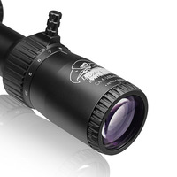 Lunette de chasse tactique Bobcat King HD 4-16X44 FFP en alliage d'aluminium, étanche IP67, premier plan focal, entièrement multicouche, avec réglage latéral