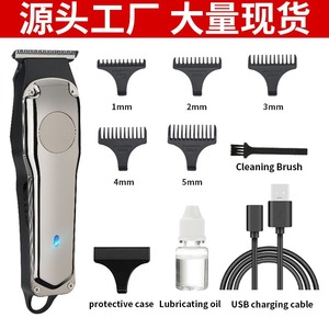 Cortadora de Pelo Eléctrica con Longitudes Ajustables, Motor sin Escobillas, Cuerpo Metálico, Resistente al Agua IPX7, Modelo Recargable para Corte de Cabello Masculino - Product Image 4