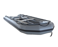 Bateaux pneumatiques en PVC et aluminium de 5 m à prix de gros avec pompe à air pour sports nautiques sur rivières et lacs