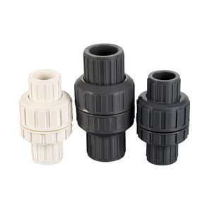 <span class=keywords><strong>Vannes</strong></span> <span class=keywords><strong>à</strong></span> boisseau sphérique en PVC et <span class=keywords><strong>vannes</strong></span> anti-retour HONGKE, vente directe usine, 3/4"-2", <span class=keywords><strong>à</strong></span> raccord <span class=keywords><strong>à</strong></span> emboîtement, commande manuelle de l'eau, <span class=keywords><strong>à</strong></span> prix abordable - Product Image 4