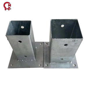 HLM Free Sample Stahls ch necken anker Zaun pfosten Spike <span class=keywords><strong>2</strong></span> "x <span class=keywords><strong>2</strong></span>" Bodens tütz anker für Zaun pfosten - Product Image 4