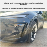 Couvre-phare antibrouillard avant brillant, spoiler aérodynamique, accessoires de carrosserie pour Tesla Model Y Juniper 2025 2026