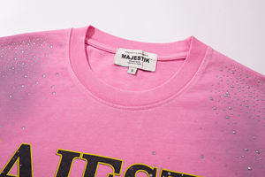 เสื้อยืดแบรนด์ Majestik Sports Clothing รุ่นใหม่ล่าสุดสำหรับผู้ชาย เสื้อยืดดีไซน์เนอร์ทรงโอเวอร์ไซส์ เสื้อผ้าสตรีทแวร์ ขายส่งเสื้อผ้า Majestic - Product Image 3