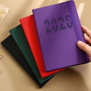 Envío Rápido, MOQ Bajo, Precio de Fábrica, Cuaderno Personalizado A5 2026, Agenda de Tapa Dura, Diario con Logotipo Personalizado, Cuadernos de Moda - Product Image 4