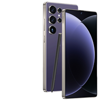 Nouveau Smartphone 5G Original S26 Ultra Écran HD 7,3 Pouces 144Hz 16 Go + 1 To Deca Core Double SIM 72+108MP Beauté Langue Espagnole