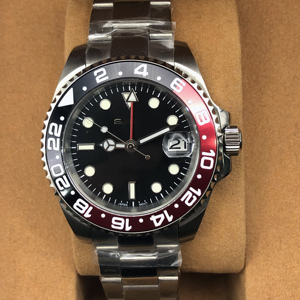 Montre-bracelet automatique pour homme avec cadran lumineux, verre saphir, mouvement NH34, montre mécanique décontractée et tendance - Product Image 2