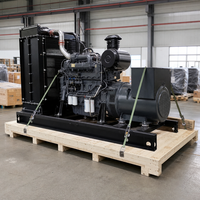 Groupe électrogène diesel à châssis ouvert de 125 kVA pour alimentation de secours d'urgence LINGGE Triphasé 380 V 60 Hz