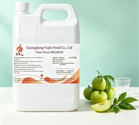 Arôme liquide concentré soluble dans l'eau à la prune verte, additif alimentaire spécial pour boissons, conditionnement en vrac de 5 kg