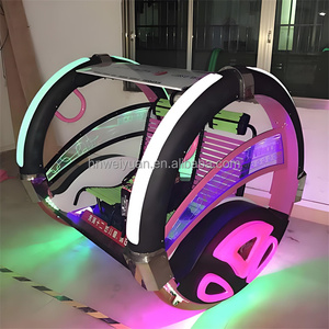 Atracción de Parque de Diversiones 360 Car Ride Le Bar, Columpio Giratorio de 360 Grados, Moonwalk Rodante, en Venta SC-02, Atracción Comercial Happy Car Ride SC-02 - Product Image 5