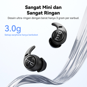 หูฟังบลูทูธ NE76 Sleep Earbuds BT 6.0, ตัดเสียงรบกวน ENC, หูฟังสำหรับเล่นกีฬาและสนทนาแบบ HD - แปลภาษาด้วย AI 134 ภาษา แบตเตอรี่ดิจิตอลพร้อมหน้าจอแสดงผล - Product Image 5