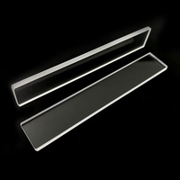 Lentille plate en verre optique à quartz, 2.8mm 3mm, de haute qualité, 1 pièce