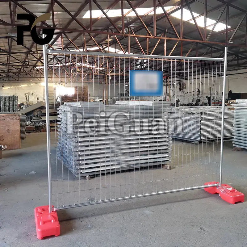 Customized Temporary Fence , Easily Assembled Portable Temporary Fence , Temporary Fencing Pedestrian Gate