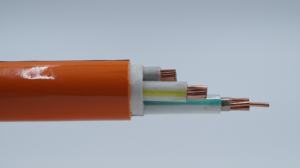 <span class=keywords><strong>Cable</strong></span> de Cobre Aislado XLPE de Baja Emisión de Humo y Cero Halógenos, 0.6/1kV 3x25+2x16mm, WDZB2N-YJY LSZH, Retardante de Llama, para Uso Industrial Aéreo - Product Image 6