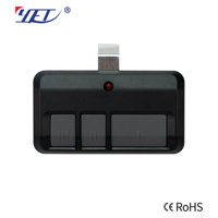 Télécommande RF 433 MHz pour porte de garage, sans fil, code d'apprentissage, 3 boutons, pour volets roulants