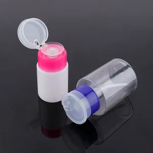 Liquid Custom ized Makeup Nagellack entferner Flasche, Liquid Polish Removal Dispenser Nagel pumpen Flasche, Pump flasche Nägel