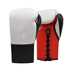 Gants de boxe MMA personnalisés en PU avec sangle de poignet pour l'entraînement Sanda, à séchage rapide, respirants, avec impression de logo personnalisée - Product Image 2