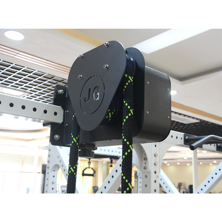 Infinite Rope Pull Machine Home Gym Rotatively Magnetic Resistance Rope Pulling Machines