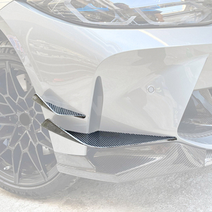 Ailerons latéraux de pare-chocs avant en fibre de carbone sèche préimprégnée style Premium <span class=keywords><strong>VS</strong></span> pour BMW G80 M3 G82 M4 2021+ - Product Image 2