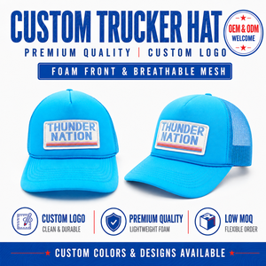 Gorra Trucker de Espuma con Logotipo Personalizado OEM, MOQ Bajo, Estilo OTTO, de Alta Calidad, con 5 Paneles y Malla Trasera, Cierre a Presión, para Hombre, Estilo Urbano - Product Image 1