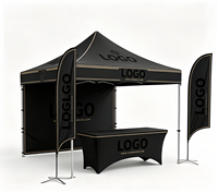 Marque ZJ personnalisée, cadre en aluminium robuste, résistant au vent, Oxford imperméable, écologique, pliable, portable, intérieur/extérieur, toutes saisons