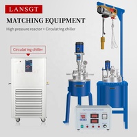 LANSGT Cjf teflon doublé hydrothermal agité autoclave et haute pression parr Micro réacteur bouilloire pour l'hydrogénation
