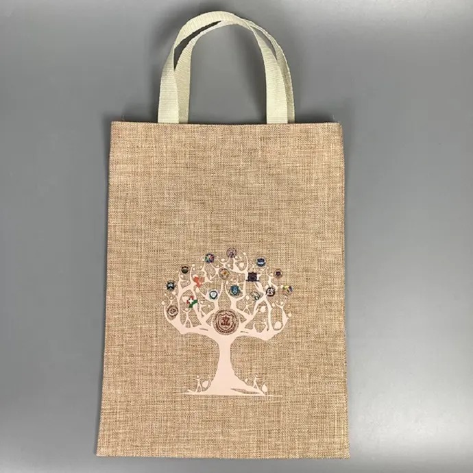 Bolsa de yute personalizada para agricultura, arroz, Mini bolsa para botella de vino, yute y bambú, bolsas de yute con cordón de 50Kg