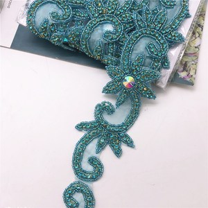 Couleur Cristal Motif Strass Hot Fix Strass Ruban Applicateur Ruban Avec Strass Fer sur Appliques pour Robes De Mariée <span class=keywords><strong>Ceinture</strong></span> - Product Image 3