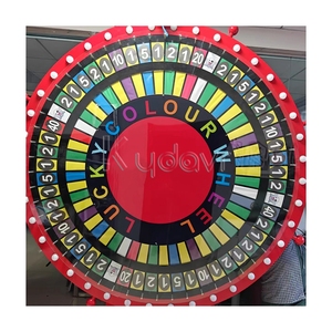 Gioco <span class=keywords><strong>della</strong></span> <span class=keywords><strong>Ruota</strong></span> <span class=keywords><strong>della</strong></span> Fortuna Gigante Personalizzata Elettrica con Luce a LED a 360 Gradi per Estrazione Premi Lotteria e Bingo - Product Image 3