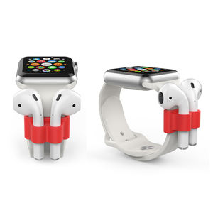 Portatile Anti-perso Del Silicone Del Trasduttore Auricolare Supporto per AirPods Pro Cuffia Holder Custodia In Silicone Per Airpods Titolare Della Vigilanza Accessori - Product Image 4