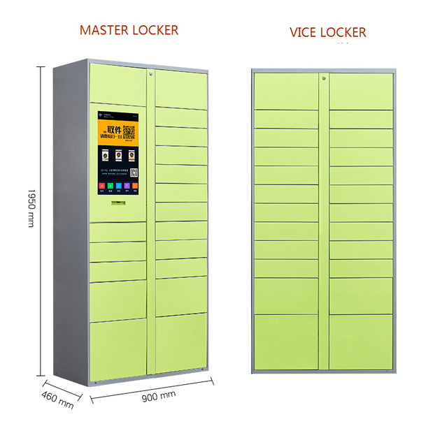Intelligent Multifunction Metal Outdoor Hotel Apartment Commercial Furniture Smart Parcel Delivery Locker System