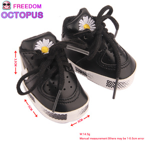 Zapatos de Muñeca de 18 Pulgadas Estilo Verano Americano con Margarita, Modelo de Mini Juguete de Regalo - Product Image 3