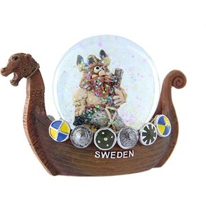 تذكار مخصص سويدن كرة الثلج العالم Vik.Ship <span class=keywords><strong>Viking</strong></span> Denmark sweiding sweiding - Product Image 4