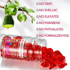 Yuce Serum perawatan rambut minyak alpukat Macadamia Maroko kapsul diperkaya untuk Wanita Pria <span class=keywords><strong>Vitamin</strong></span> Boost untuk minyak esensial rambut - Product Image 5