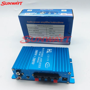 เครื่องขยายเสียงสเตอริโอไฮไฟ 180 วัตต์ สำหรับเครื่องเล่นเกมหยอดเหรียญ เครื่องขยายเสียงติดรถยนต์ ขายส่ง - Product Image 2