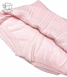 Produttore di maglieria KD personalizzabile in maglia <span class=keywords><strong>rosa</strong></span> Casual pieghevole su gonna a metà vita con Zip <span class=keywords><strong>Cardigan</strong></span> <span class=keywords><strong>donna</strong></span> 2 pezzi - Product Image 6