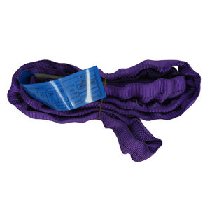 ラウンドスリング1tエンドレスODMOEMリフティングストラップ重い荷物を安全に持ち上げるためのスリングベルト合成リフティングストラップ - Product Image 6