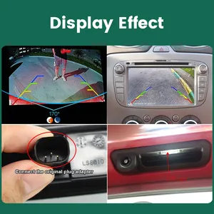 Greenyi 170 độ 1920x1080p AHD xe phía sau xem máy ảnh cho Ford <span class=keywords><strong>FOCUS</strong></span> 3 MK3 C Max xe tầm nhìn ban đêm đảo ngược - Product Image 4