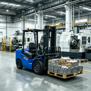 China 2/3/3.5 Ton Small Electric Forklift Battery Powered Pallet Truck Automatic Transmission CE Certified For Warehouse Use
