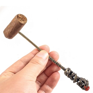 Cobre espiral cigarro dragado aguja punción latón fibra de carbono cigarro aguja - Product Image 6